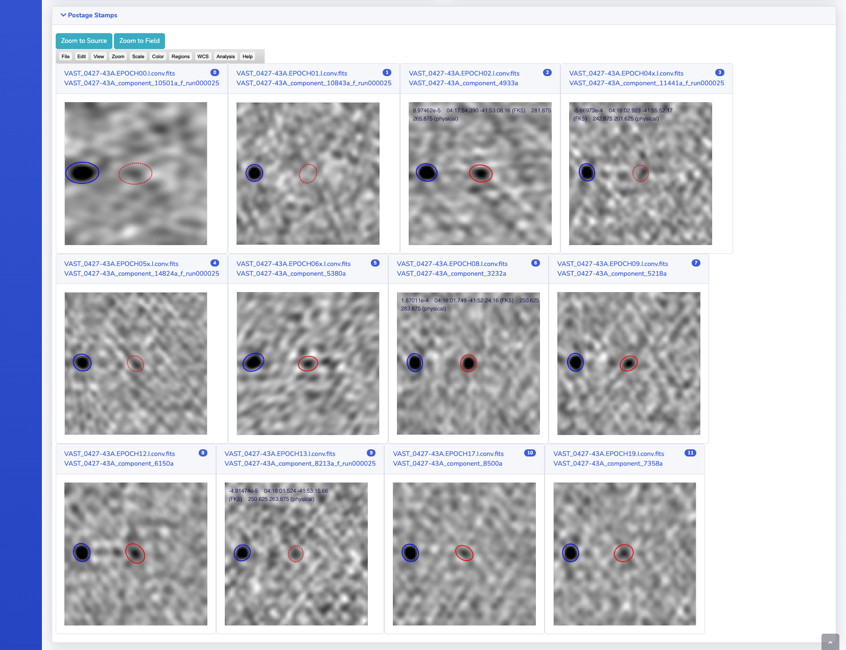 Source detail page: postage stamps.